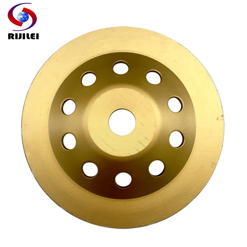 7 дюймов двойной ряд алмазное шлифовальное колесо Диски 180 мм толще шлифовка в