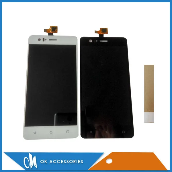 Черно белый цвет для BQ Aquaris M5 1396FPC A1 E ЖК дисплей Дисплей + кодирующий