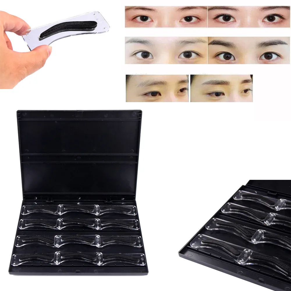 Женская мода тату для бровей форма тренировки микроблейдинга Перманентный