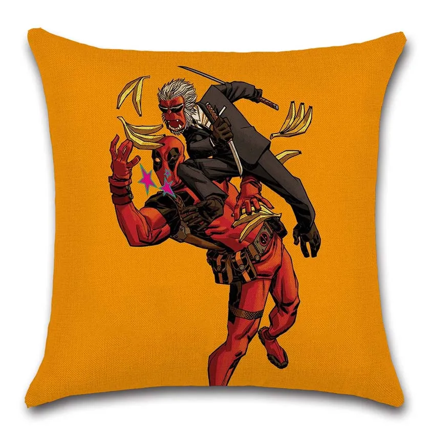 Deadpool Movies comic Печатный чехол для подушки украшение дома дивана подушка кресла