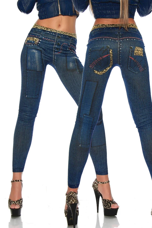 Новые знаменитые осенне-зимние Сексуальные Женские Эластичные Обтягивающие