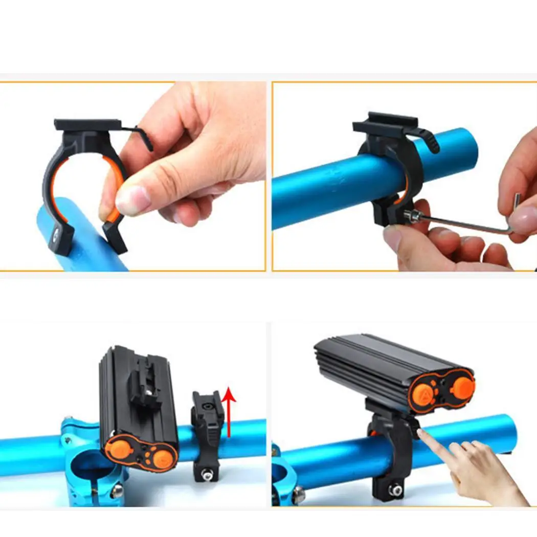 Светодиодный фонарь для велосипеда передний низкий свет средний высокий