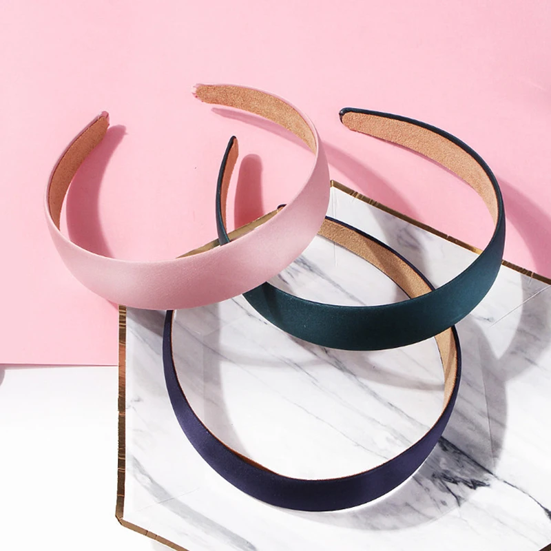 Black Headbands for Women Bezel Hair Accessories Girls Cover Hairband Female Korean Style Fashion Headwear VERVAE