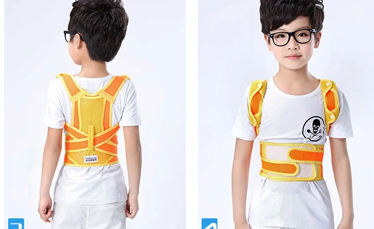 Регулируемый Корректор Осанки Спины с поддержкой киля из смолы поддерживающий