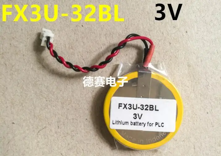 5 шт. литиевая батарея с разъемом для FX3U FX3UC PLC|Часовые батарейки| |