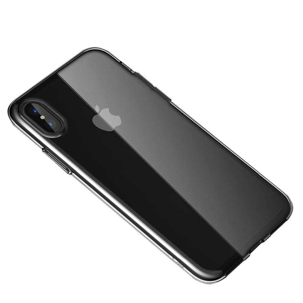 Ультра тонкие мягкие ТПУ силиконовый прозрачный чехол противоударный Anti Scratch