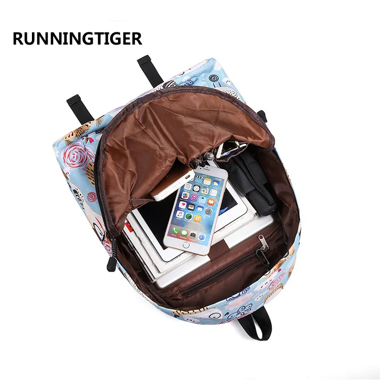 

Fashion Owl Animal Printing Children School Backpacks