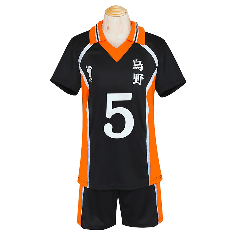 Haikyuu унисекс Karasuno старшая школа Хината Shyouyou Tobio Kageyama Daichi Sawamura Косплей Костюм