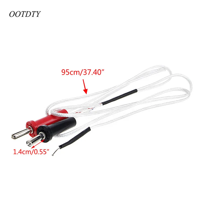 OOTDTY TP-01A K-тип провода температурный тест сенсорный датчик термопары 100 см