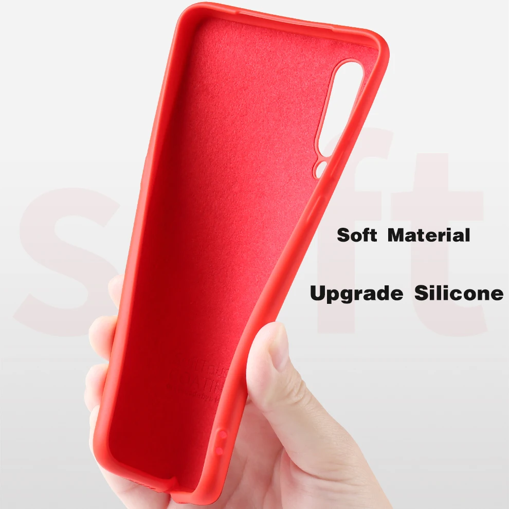 X-Level Liquid Silicone Case For Xiaomi Mi 9 Original Soft Baby Skin Feeling Micro Fiber Back Cover mi case mi9 |