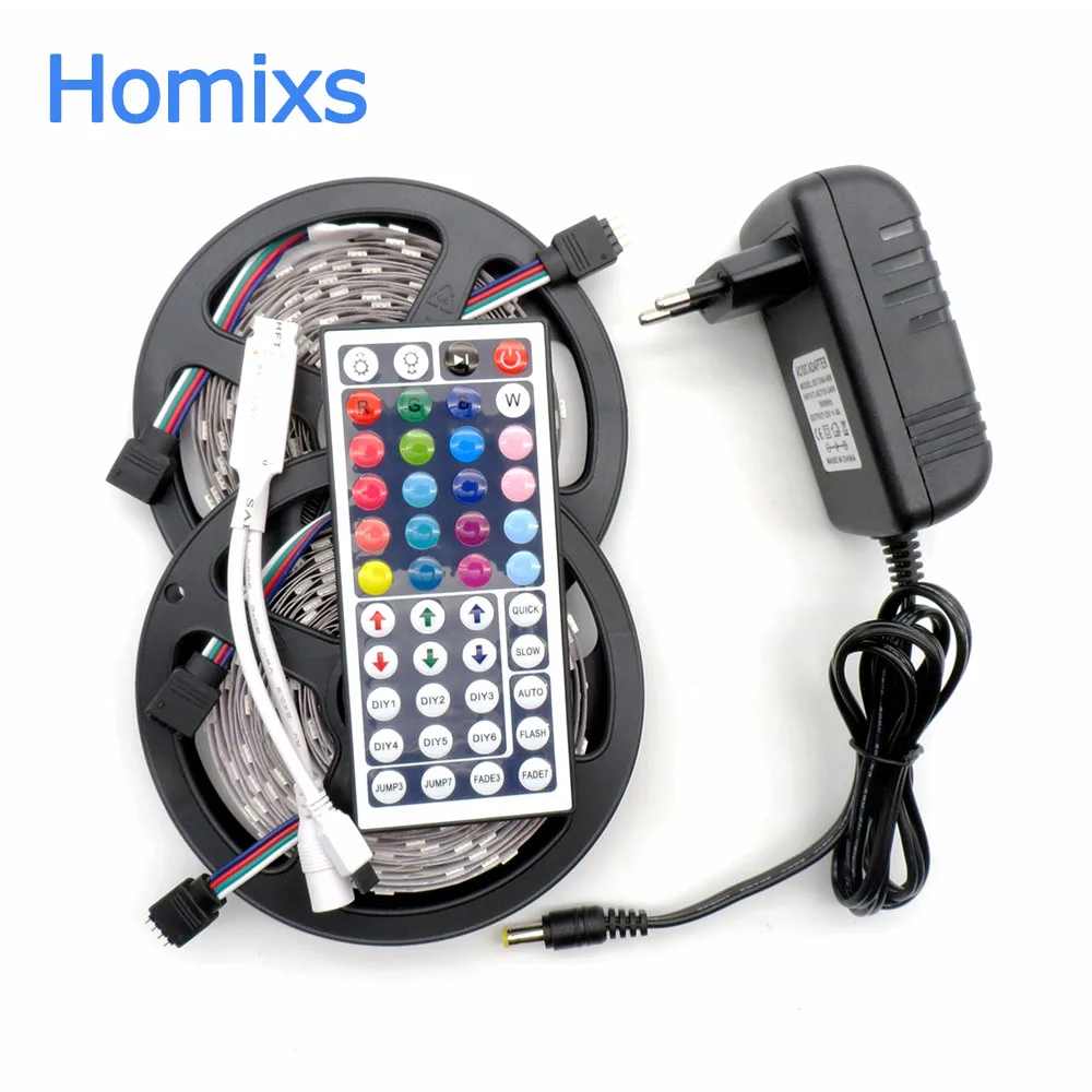 Светодиодная лента SMD RGB светильник 5050 10 м 5 светодиодсветильник rgb Диодная Гибкий