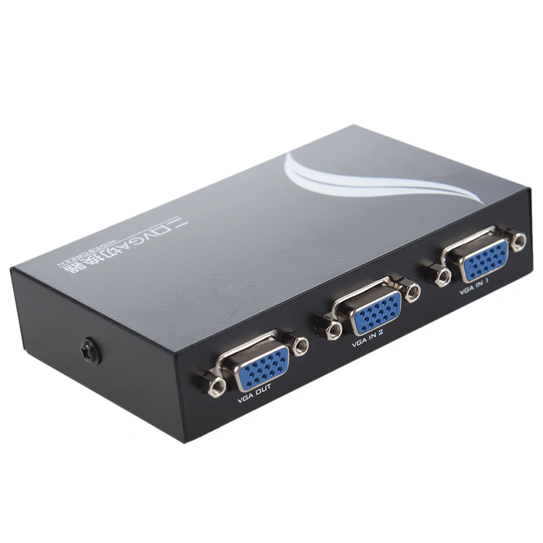 2 Port VGA Svga Monitor Sharing to 1 Selector Switch Box for LCD Pc Tv |