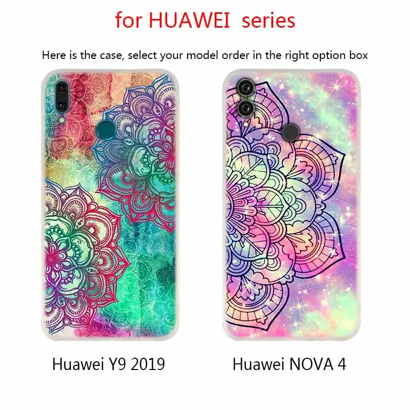 Мягкие силиконовые чехлы для Huawei Mate 10 Lite 20 Pro Y5 2017 Y9 2018 2019 NOVA 3 4|Бамперы| |