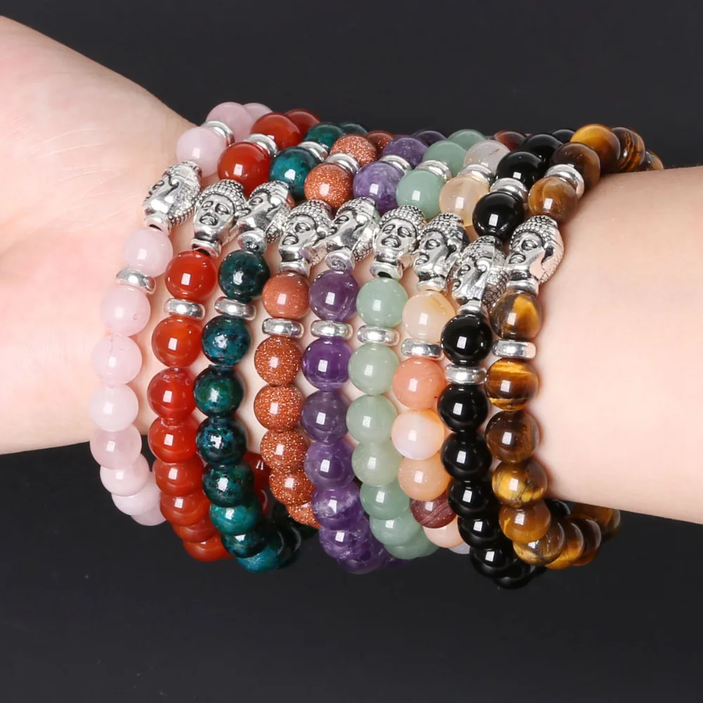 Лидер продаж круглые бусины из натурального камня для самостоятельного