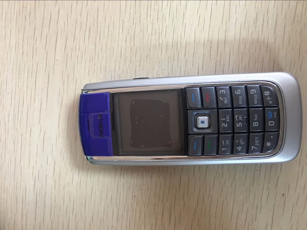 6020 NOKIA 6020 Мобильный телефон камера GSM 900 1800 Dualband Классический дешевый Восстановленный мобильный телефон