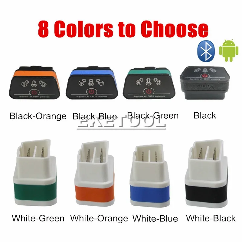 Vgate iCar2 Bluetooth для Android Torque/Windows ELM327 OBD OBD2 профессиональное решение подходит