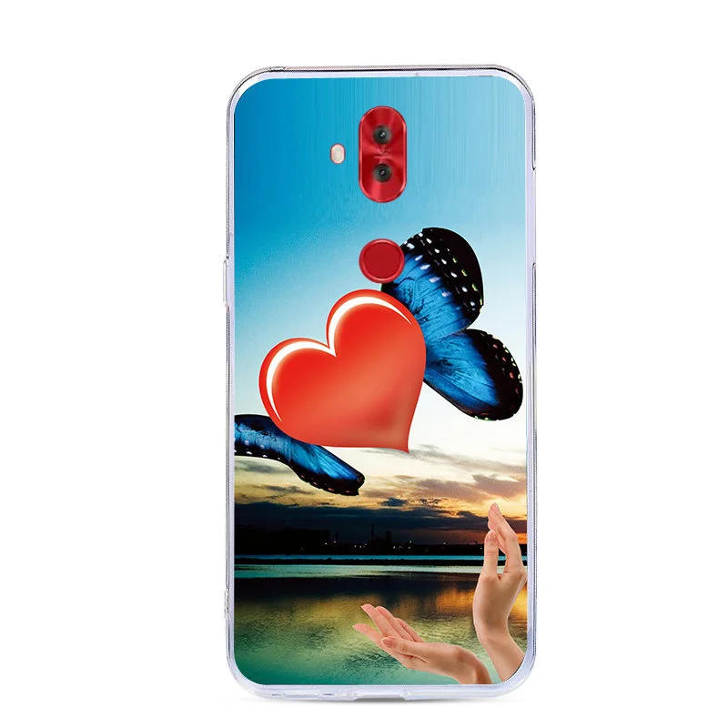 Чехол для Asus Zenfone 5 Lite ZC600KL милые окрашенные мягкие силиконовые тпу чехлы на заднюю