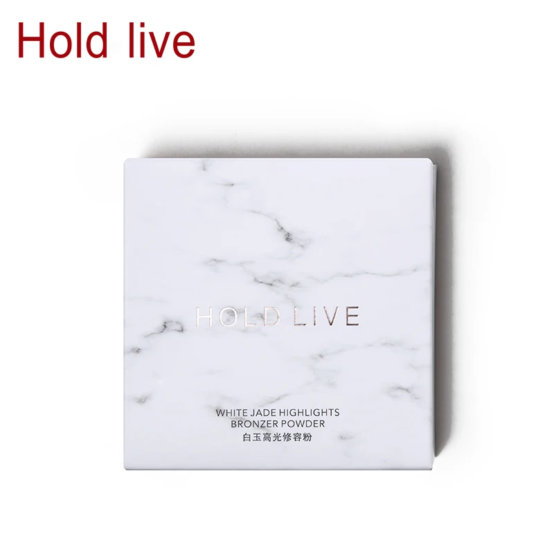 Абсолютно новый 3 вида цветов белый нефритовый пудра бронзатор мерцающий