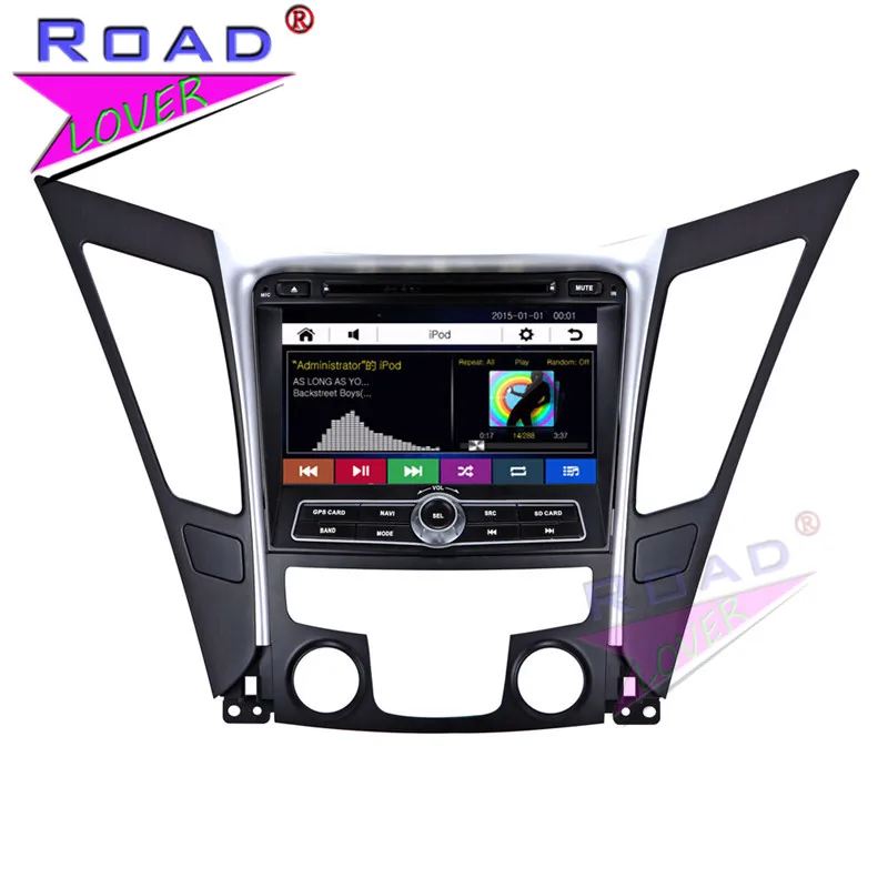 Автомобильный медиацентр TOPNAVI Wince 6 0 два Din 8 дюймов DVD плеер для Hyundai Sonata/I40/I45/I50/YF 2 4