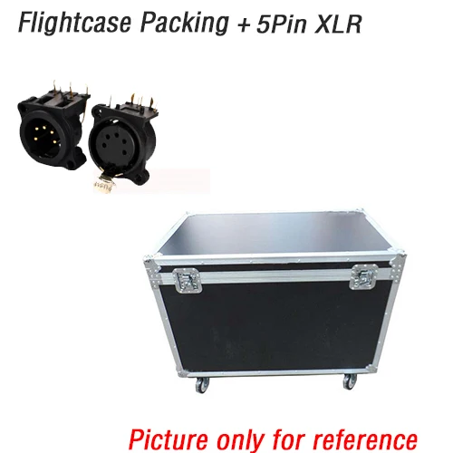 flight case Профессиональный DMX пульт управления крыло фейдера ma освещение управление в реальном времени 2048 Параметры 4 DMX выходы 6 страниц кнопки - Цвет: flight case