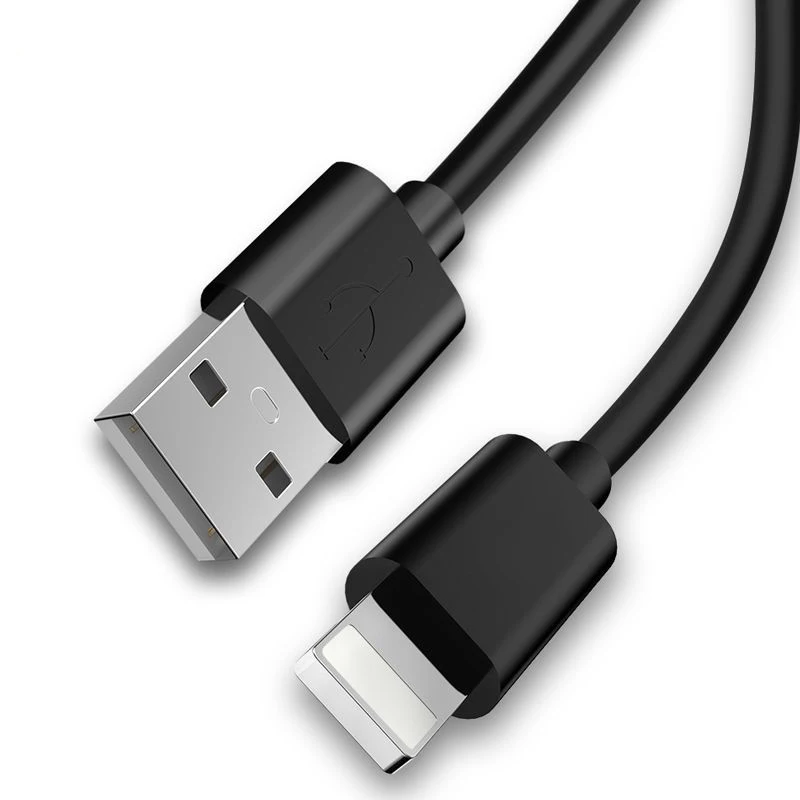 0 25 м 1 2 USB кабель для передачи данных iPhone X 8 7 6 S 5 кабели a быстрой зарядки освещения