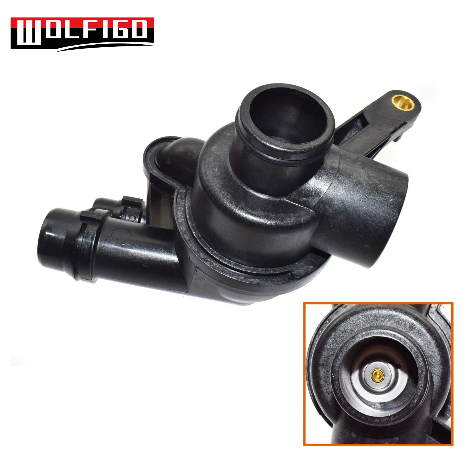 WOLFIGO новый термостат охлаждающей жидкости двигателя для MG ZS ZT T 2001 2006 Rover 45 75 Tourer 800