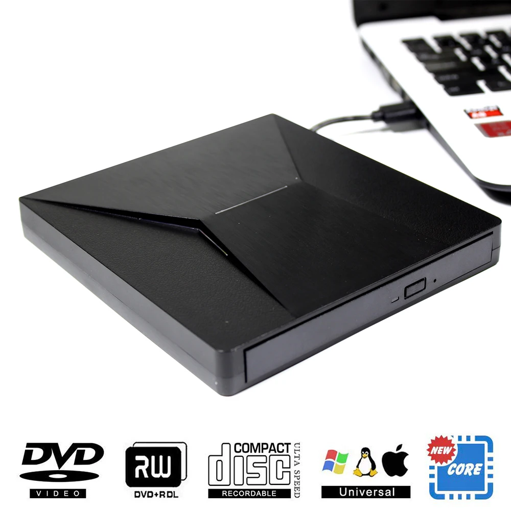 YiYaYo Type C USB 3 0 DVD привод Оптический CD ROM плеер RW RAM горелка для HP ноутбука ПК |