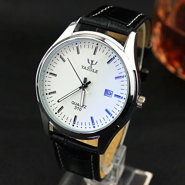 

YAZOLE New 2019 Quartz Watch Men Watches Top Brand Luxury Famous Male Clock Wrist Watch Calendar Quartz-watch Relogio Masculino