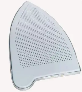 Алюминиевый защитный чехол для обуви с силиконовым гелевым краем детали электрического утюга, 203x119 мм, 2128