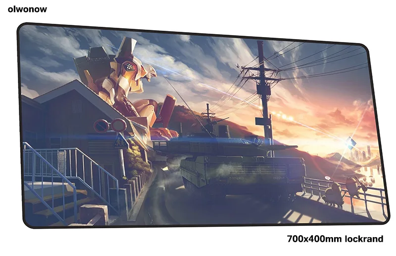 Size 700x400x2mm Evangelion Коврик для мыши 70x40 см Индивидуальные коврики для мыши лучший игровой коврик для мыши геймер на день рождения персонализированные коврики для мыши Клавиатура ПК pad - Цвет: Size 700x400x2mm