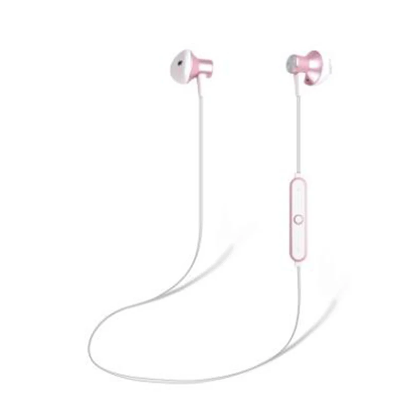 Магнитная бас стерео Половина ухо наушники Беспроводной Bluetooth с микрофоном