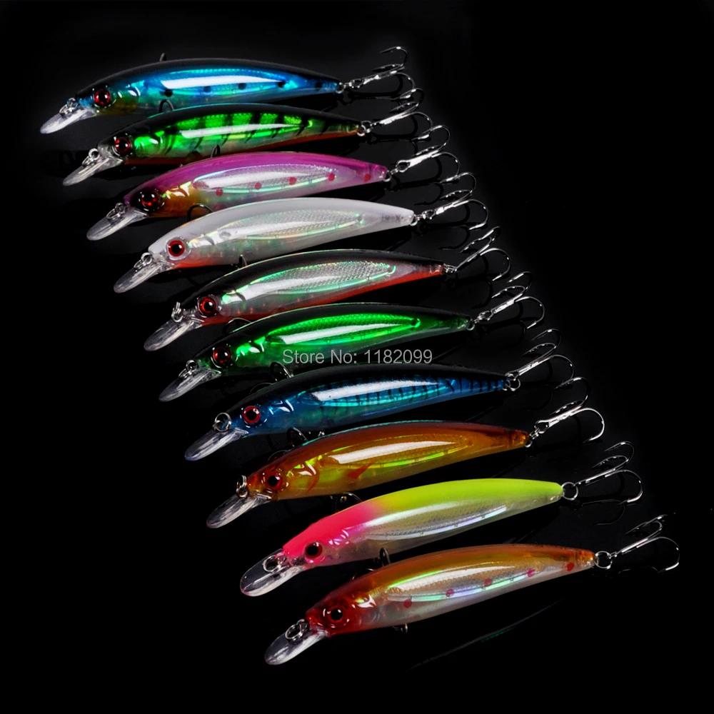 11 см 13 5 г шт. Minnow приманки для ловли рыбы твердая блесны на карпа рыболовные сети