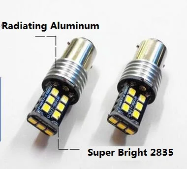 4X 1156 Ba15s P21w Car LED Bulb Reverse 15SMD Chips Auto Back Up Reversing Lamp Bulbs | Автомобили и мотоциклы