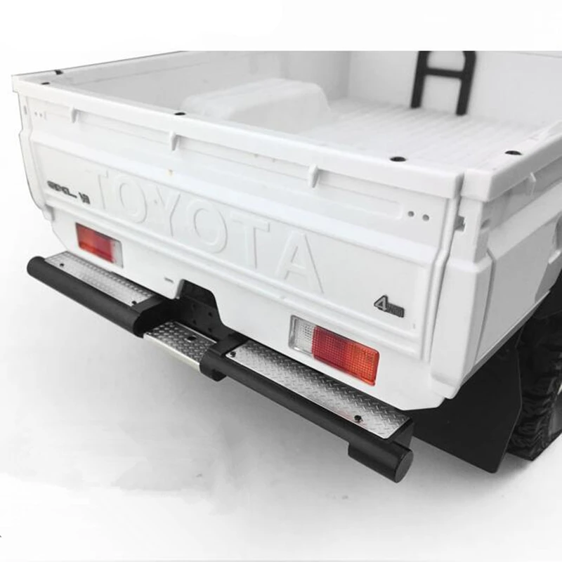 Модель автомобиля 1/10 rc металлический задний бампер в сборе для 4wd TF2 LWB рамка