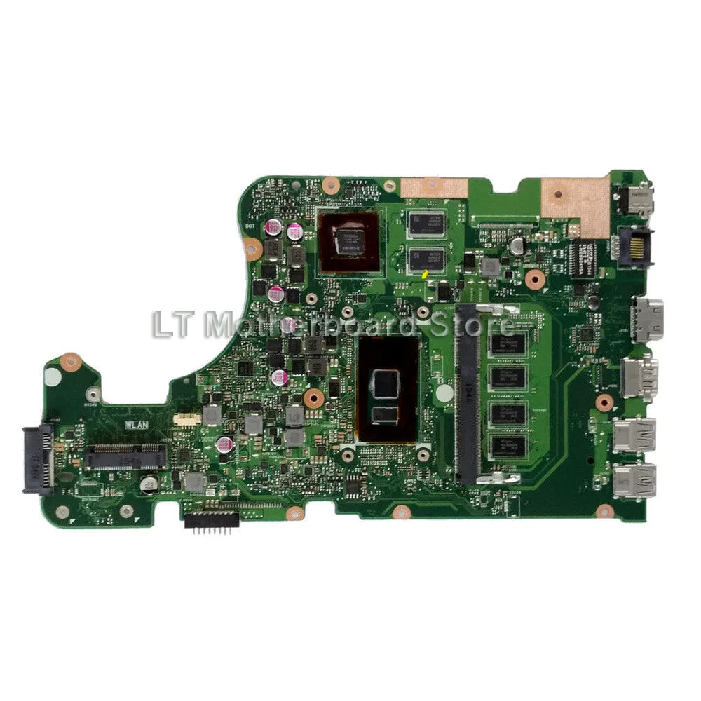X555UJ материнская плата 4G Оперативная память I7-6500U для ASUS X555U X555UJ X555UF F555U Материнская плата ноутбука X555UJ материнская плата X555UJ материнская плата