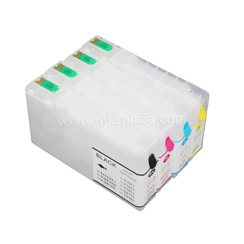 Многоразовый картридж с чернилами CISSPLAZA совместимый EPSON Pro WF-5110DW 5190DW 5620DWF 5690DWF