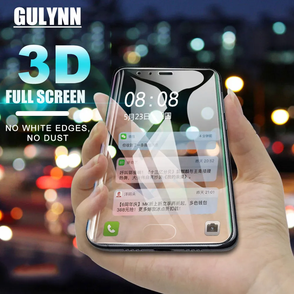 3D экран закаленное стекло для Huawei Honor V9 V10 10 9 8 7 Lite 7X полное защитное покрытие Mate