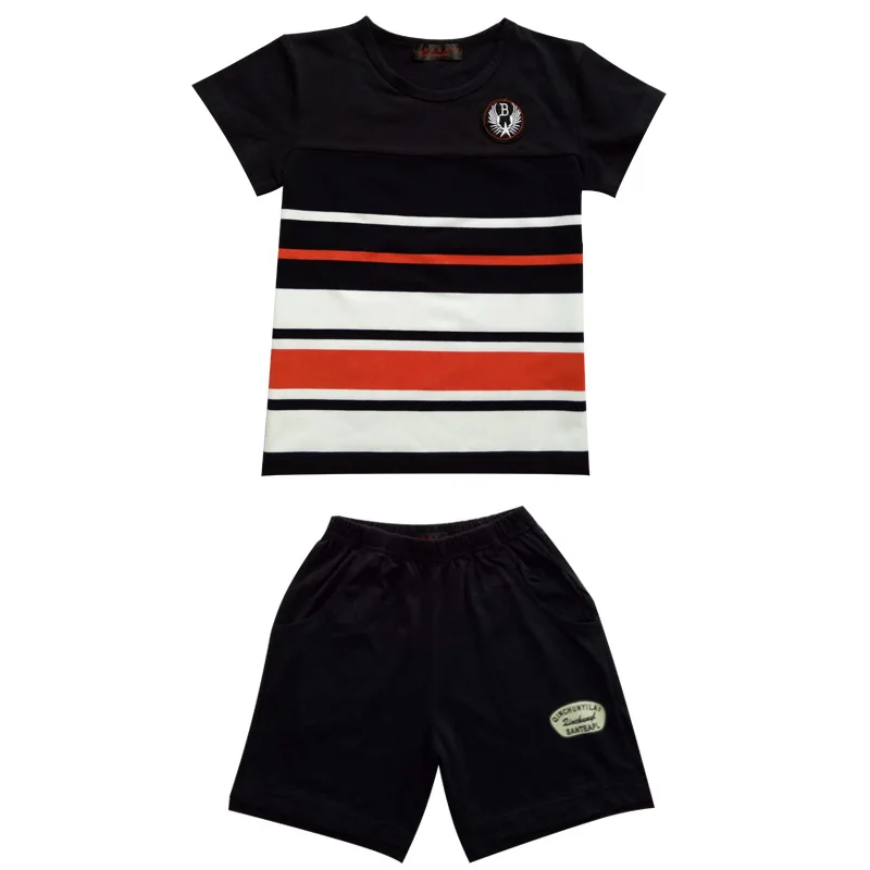 Одинаковые комплекты для семьи лето 2019 Модные полосатые футболки наряды платья