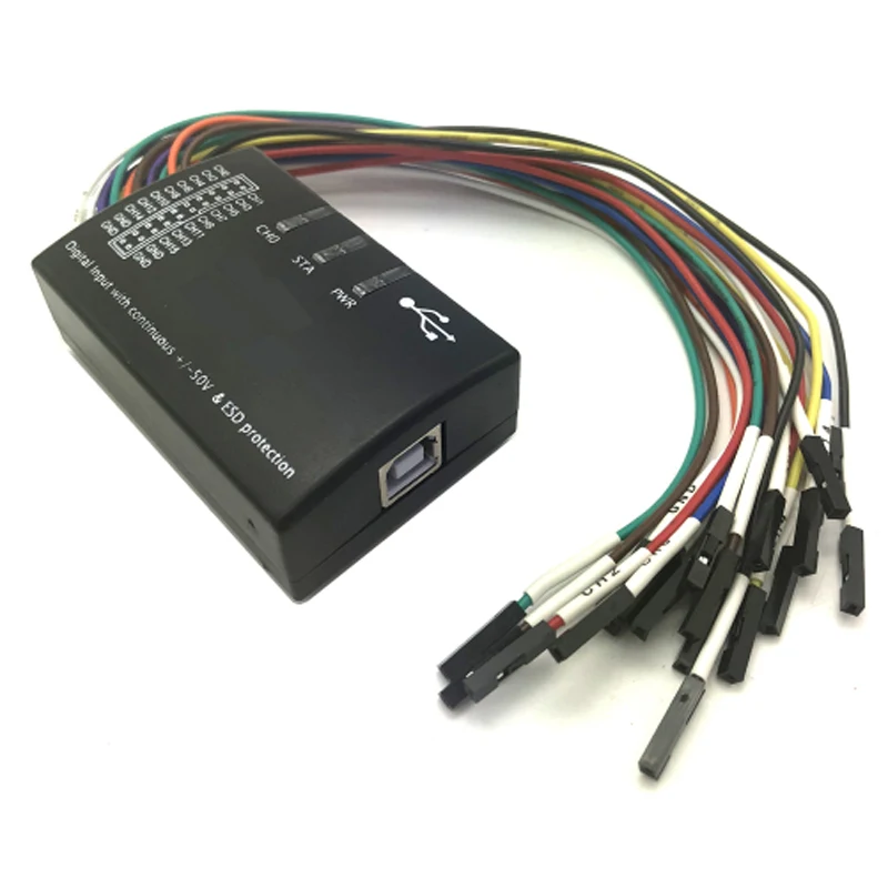 Saleae USB логический 100MHz 16Ch логический анализатор для ARM FPGA E4-004