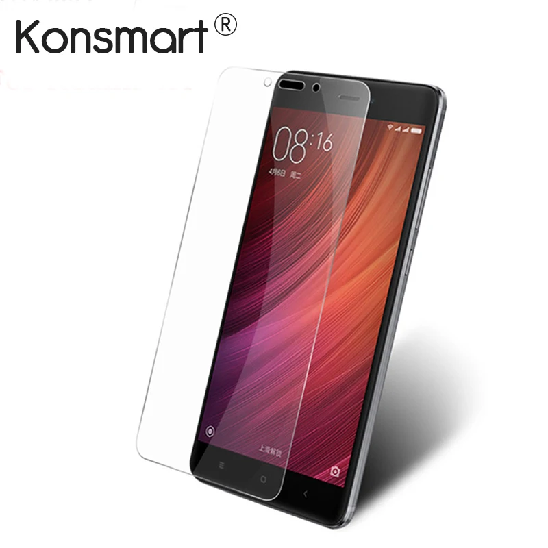 Konsmart защитный Стекло для Xiaomi Redmi 4x Экран протектор реального закаленное 5.0 &quot16 ГБ