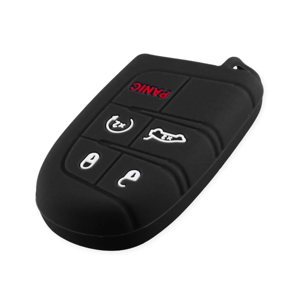 Силиконовый чехол KEYYOU для автомобильного ключа JEEP Grand Cherokee и Renegade Dodge JCUV Дротика