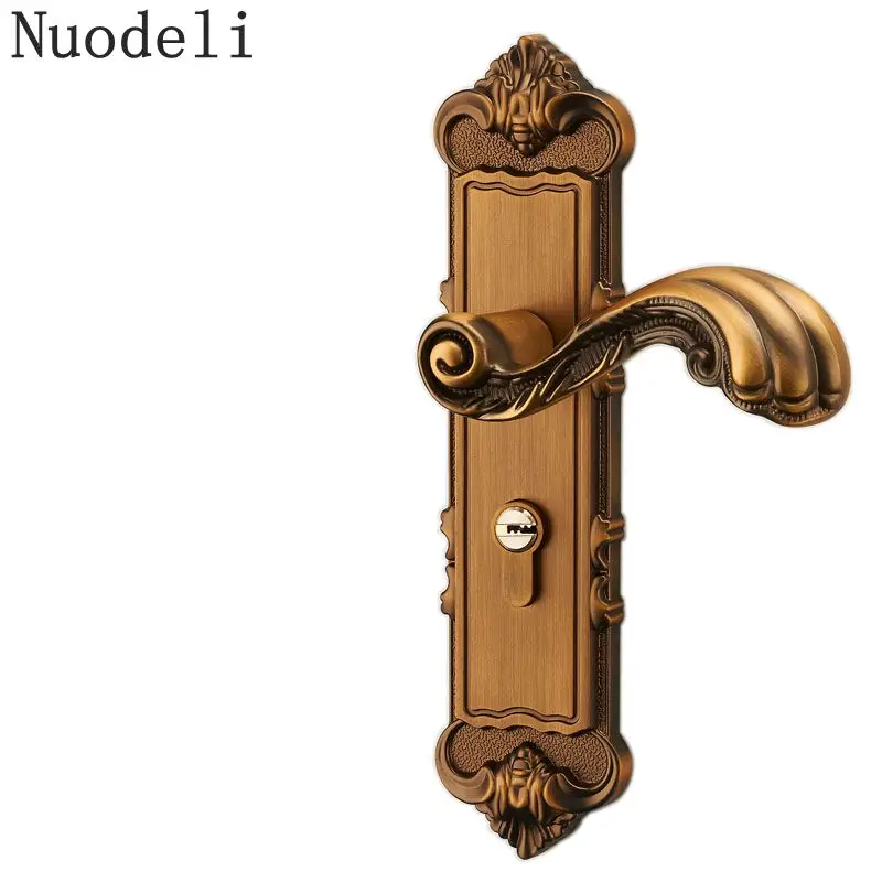 Nuodeli закрытый дверной замок в европейском стиле для спальни|lock|lock door |