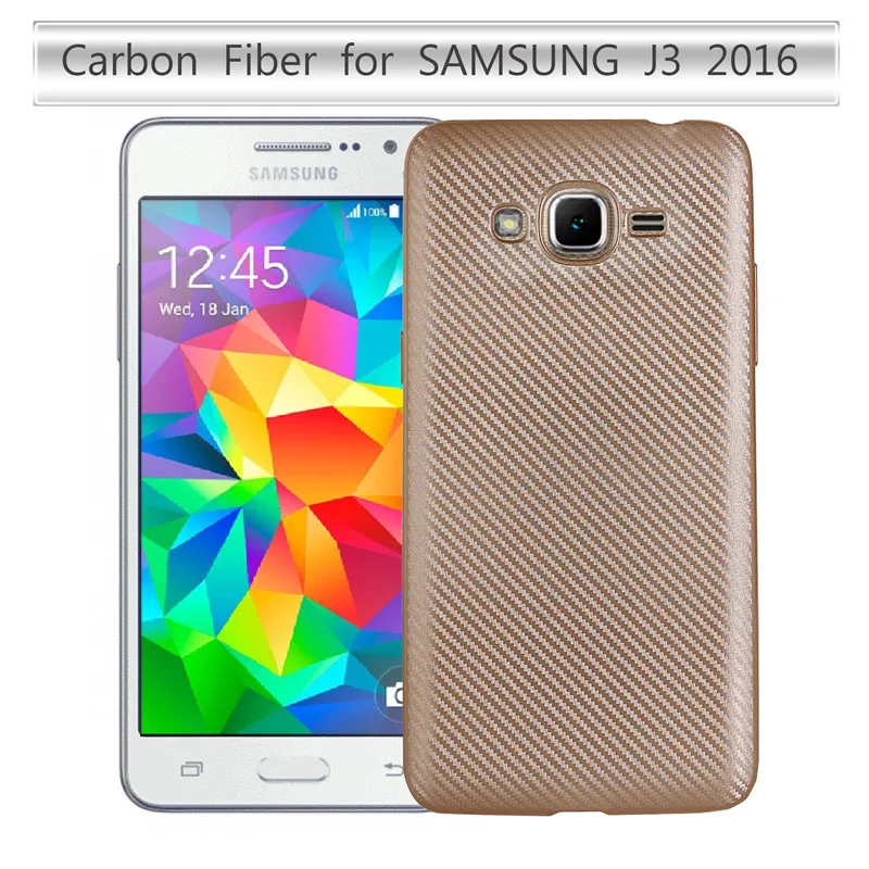 WolfRule sFor Case Samsung Galaxy J3 2016 Cover Luxury Full Protection Soft TPU For Funda J320 J300 Fundas |