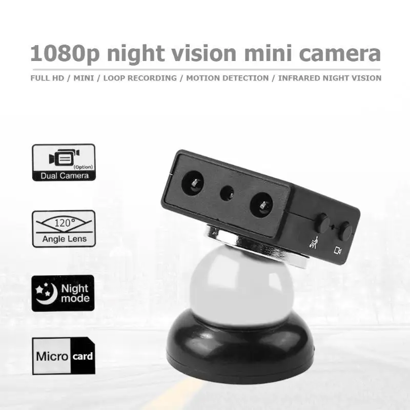 X10 мини DV Камера 1080 P HD USB Инфракрасной сенсорной панели Ночное видение 120 градусов