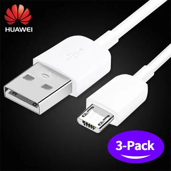 HUAWEI Micro USB кабель P8 Lite 2A дорожный настенный адаптер конвертер соединитель Cabel Ascend P 6 7 honor 4 5 6 8 lite G 7 8 9 - Цвет: Three Huawei Cables