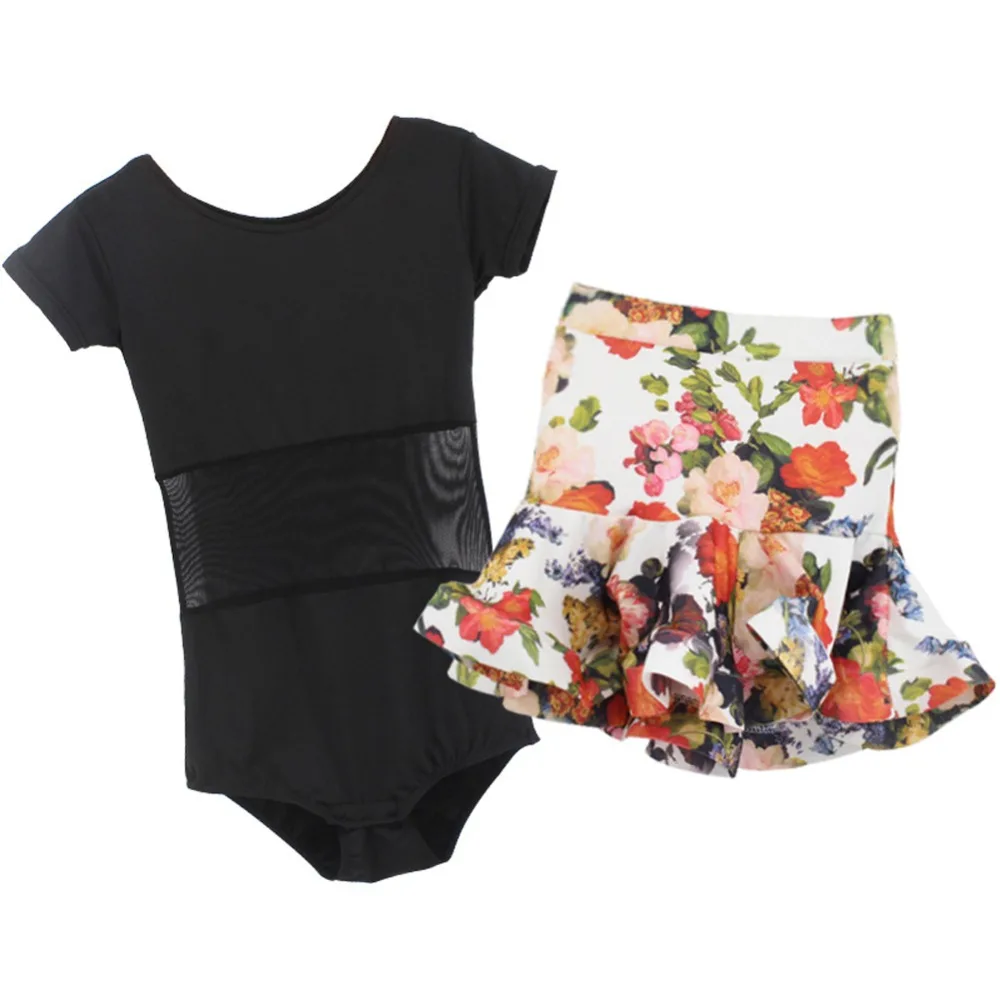 

Kids Latin Dance Dress Girl Practicing Clothes Salsa Samba Rumba Tango Rhythm Dance Dress