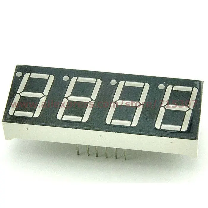 PHISCALE 5pcs 0.5 / 0.56 inch high brightness red digital tube led 4bit common anode (CA) | Other Tool Parts