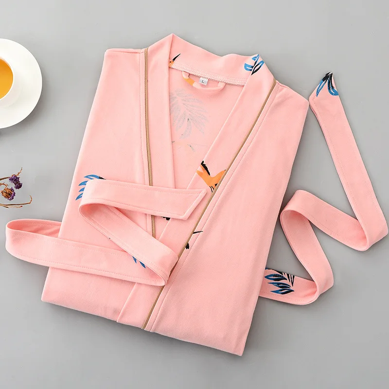 Сиамская семейная ночная рубашка банный халат летний хлопковый Халат большой