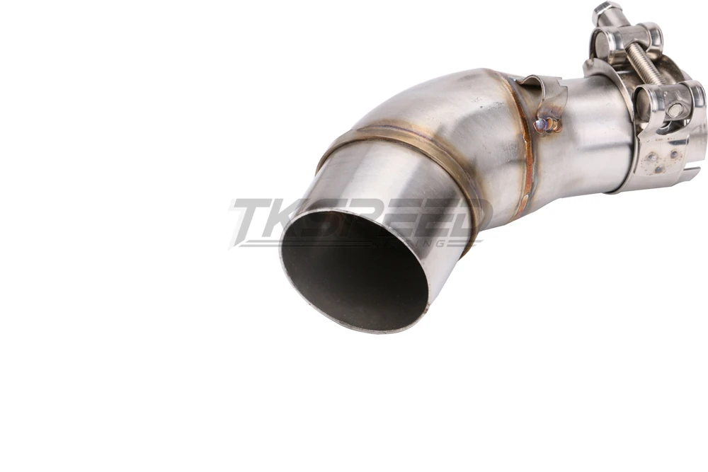 A middle connect for kawasaki Z250SL Motorcycle Exhaust Pipe Muffler Escape Connecting Pipe Front Link Pipe Moto Mid Pipe