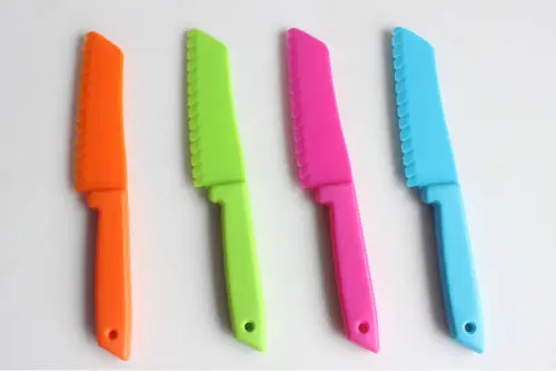 DIY Пластиковый Безопасный детский Овощной фруктовый десерт нож для хлеба